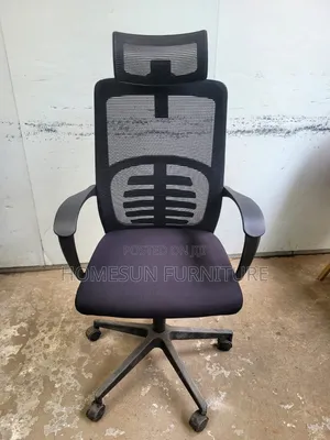 Ergonomic Mesh Office Chair With Headrest