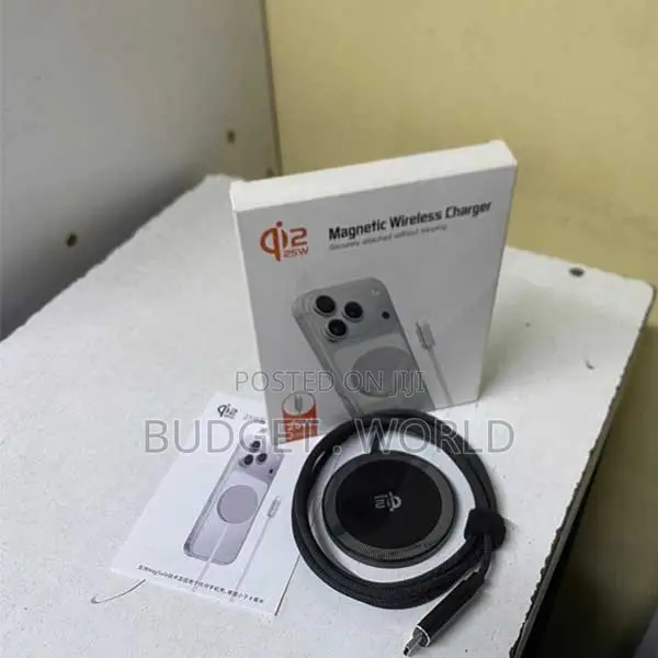 Non-Overheating Design 25W Fast Wireless Q12 Magnetic Wireless Charger