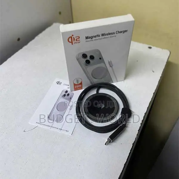 Non-Overheating Design 25W Fast Wireless Q12 Magnetic Wireless Charger