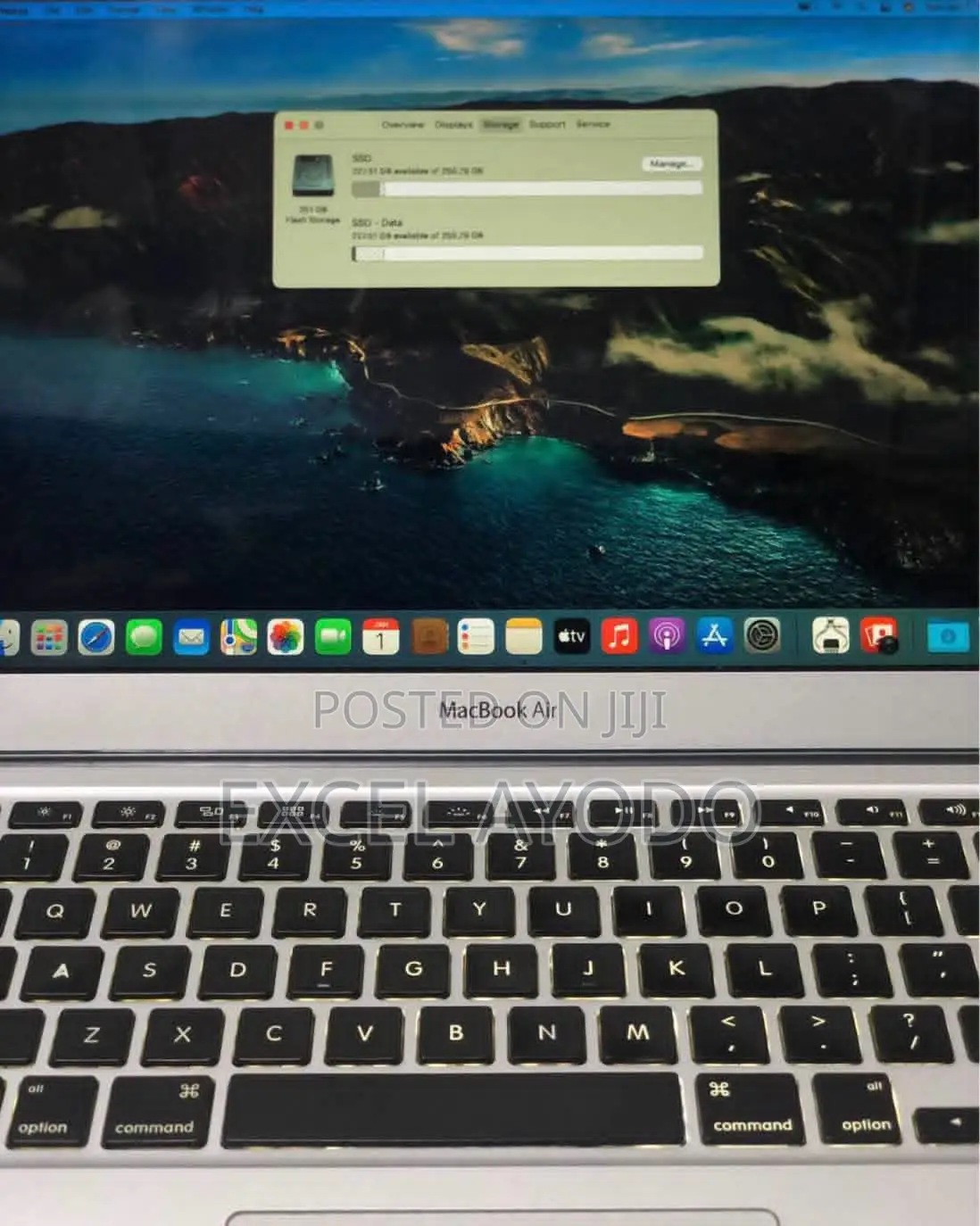 Laptop Apple MacBook Air 4GB SSD 256GB