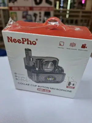 Neepho NP58 Dual Wireless Clip on Microphone Set