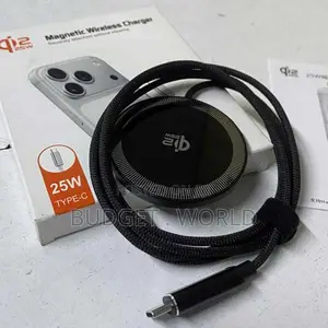 Type-C Q12 Portable 25W Fast Charging Pad Compatible With MagSafe