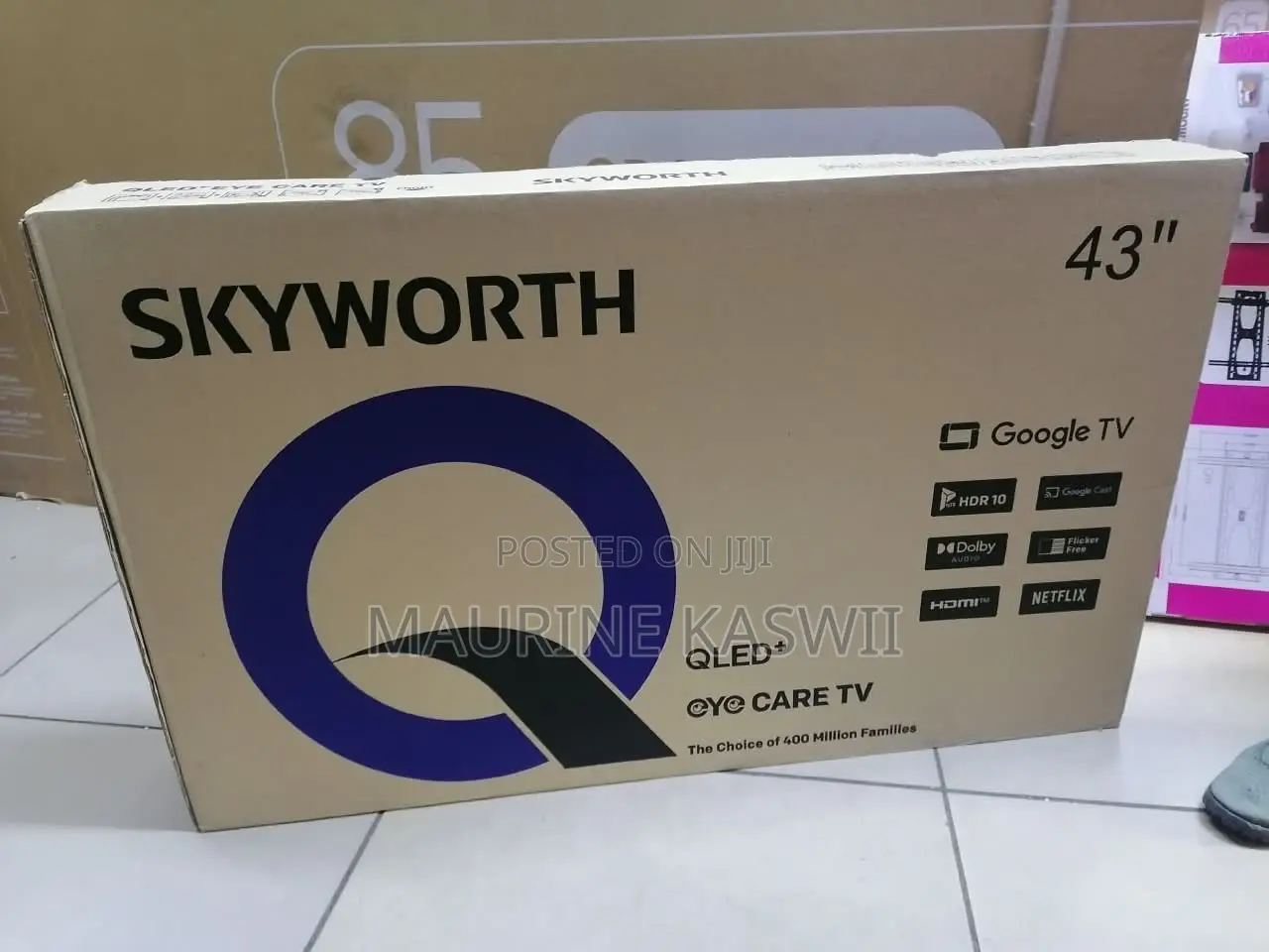 Skyworth 43”qled Full Hd Frameless Bluetooth Enabled