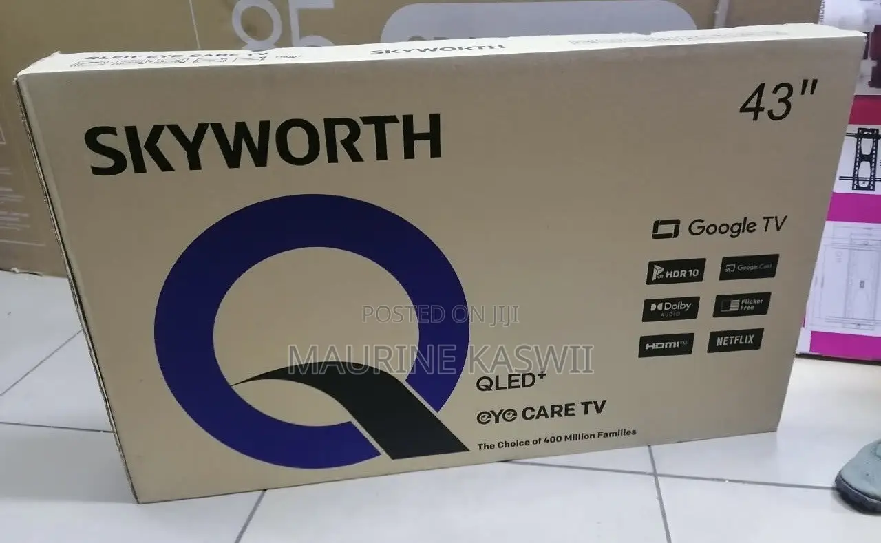 Skyworth 43”qled Full Hd Frameless Bluetooth Enabled
