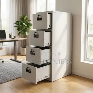 4-Drawer 4-Key Cabinet