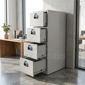 4-Drawer 4-Key Cabinet