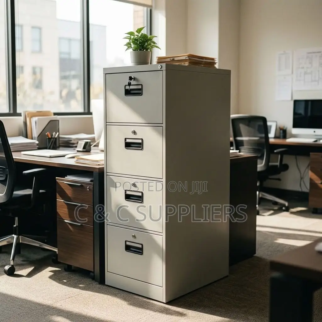 4-Drawer 4-Key Cabinet