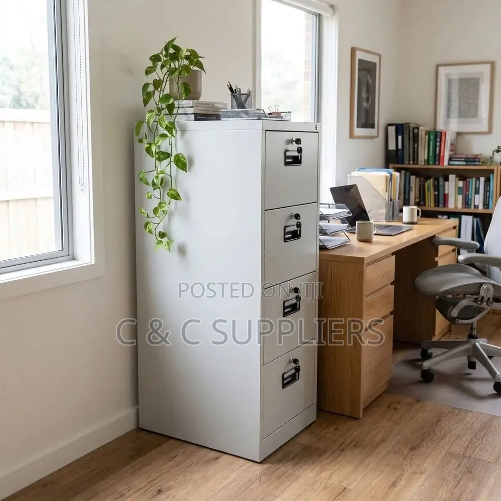 4-Drawer 4-Key Cabinet