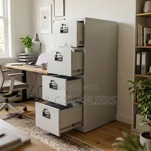 4-Drawer 4-Key Cabinet