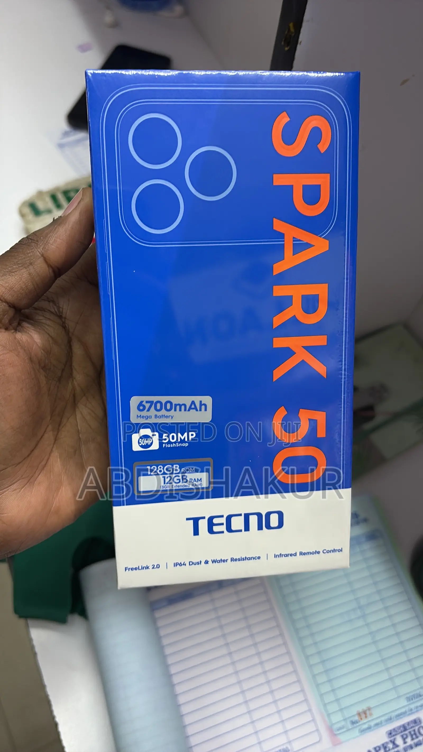 New Tecno Spark 50 128 GB