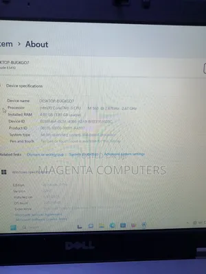 Laptop Dell Latitude E5410 4GB Intel Core i5 HDD 250GB