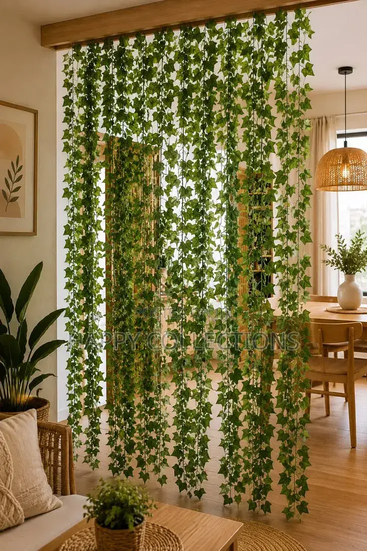 Green Hanging Vines 2m Long Each (12pcs in a Pack)