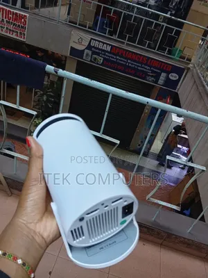 HY300 Pro Smart Mini Projector for Family Entertainment at Home