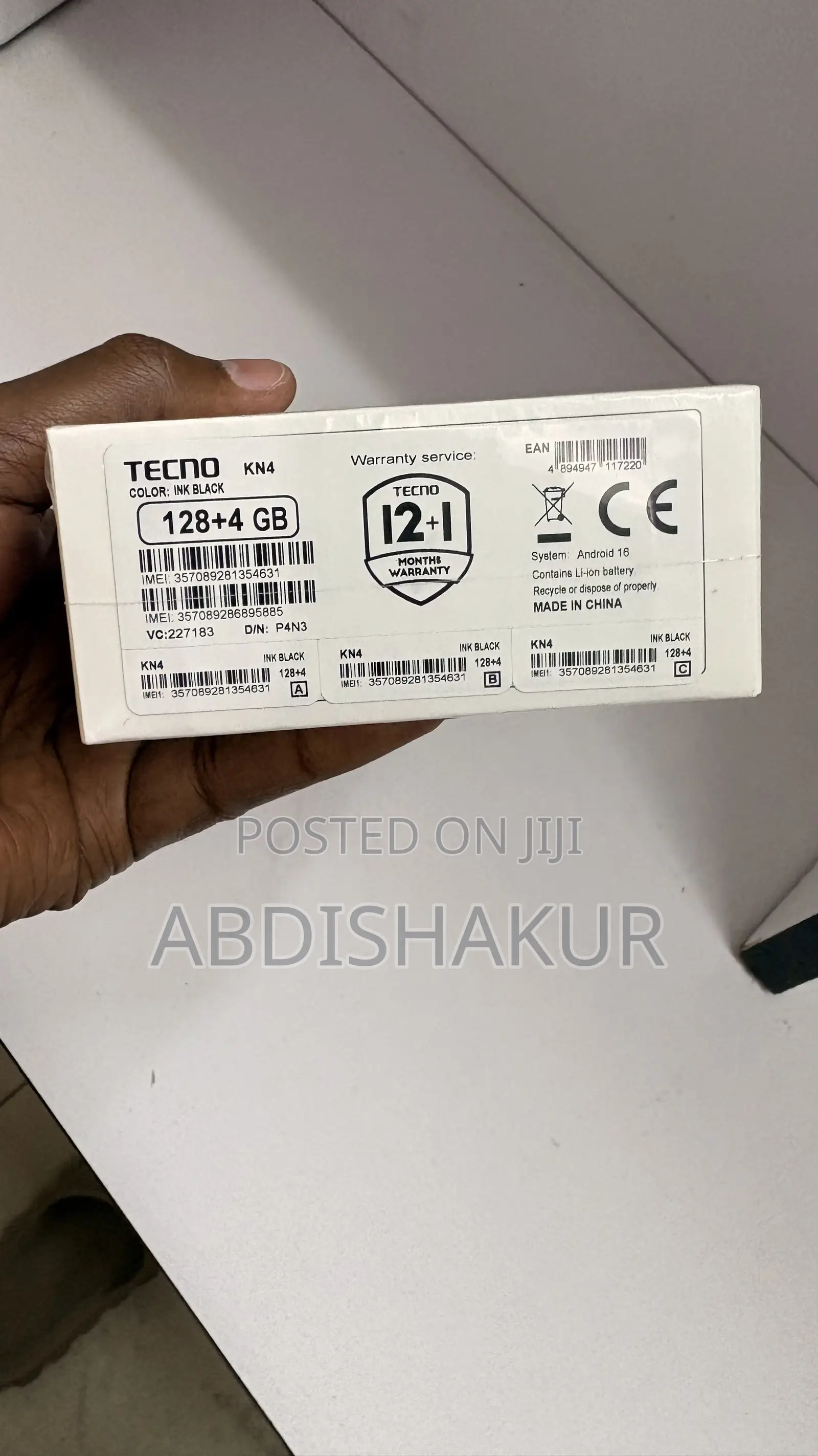 New Tecno Spark 50 128 GB