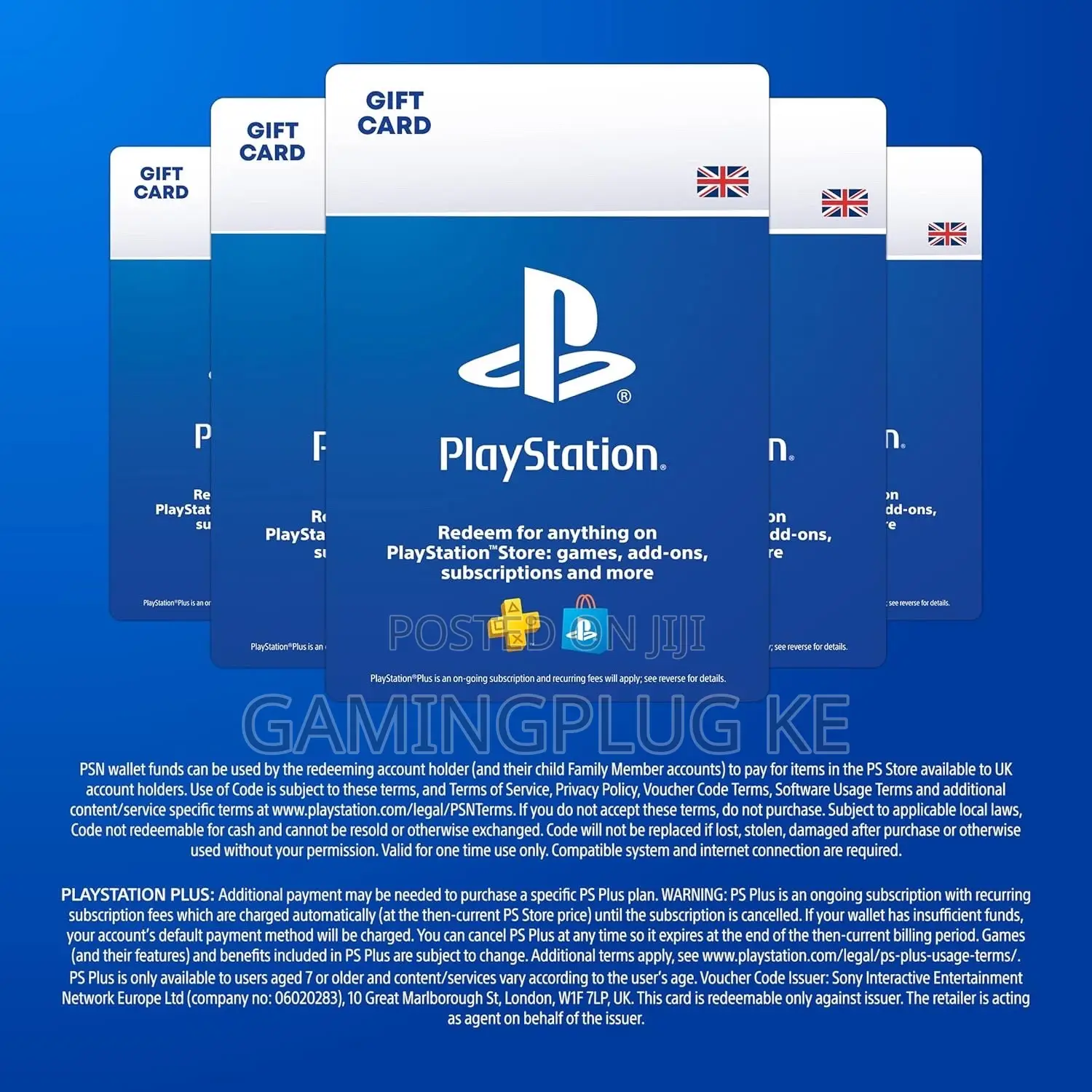 Playstation Cards/Codes