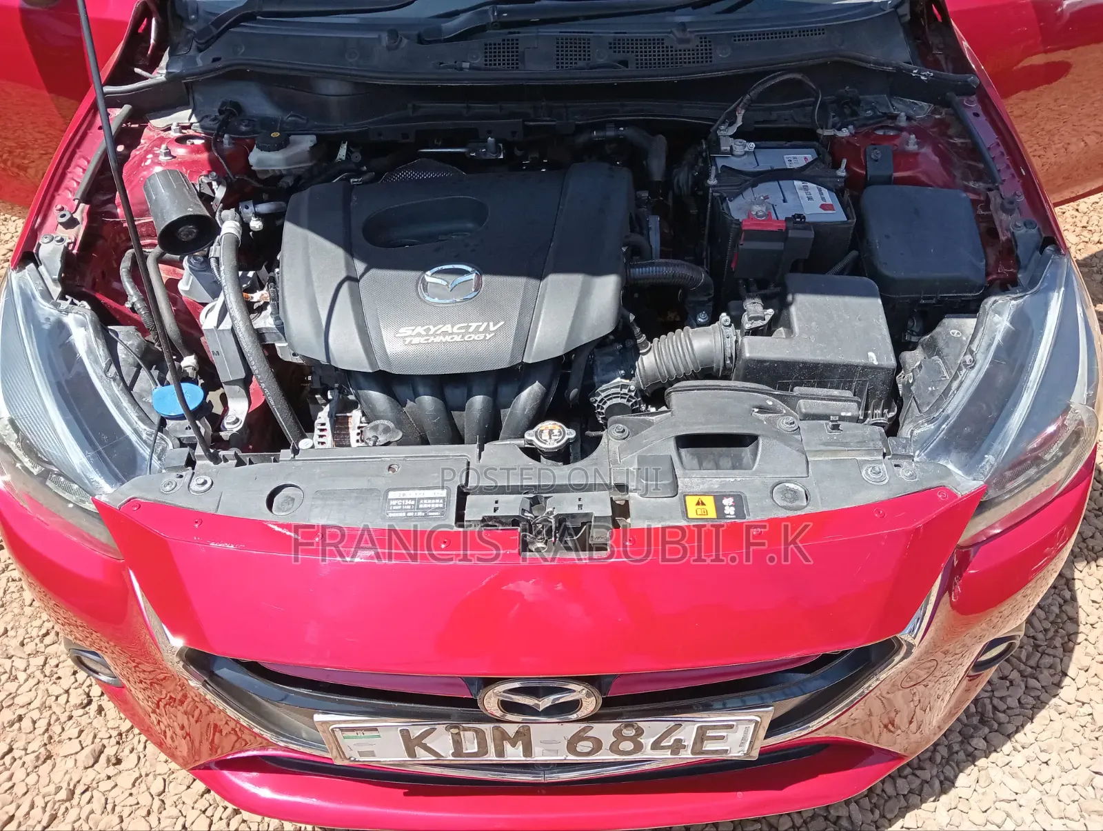 Mazda Demio 2016 Red