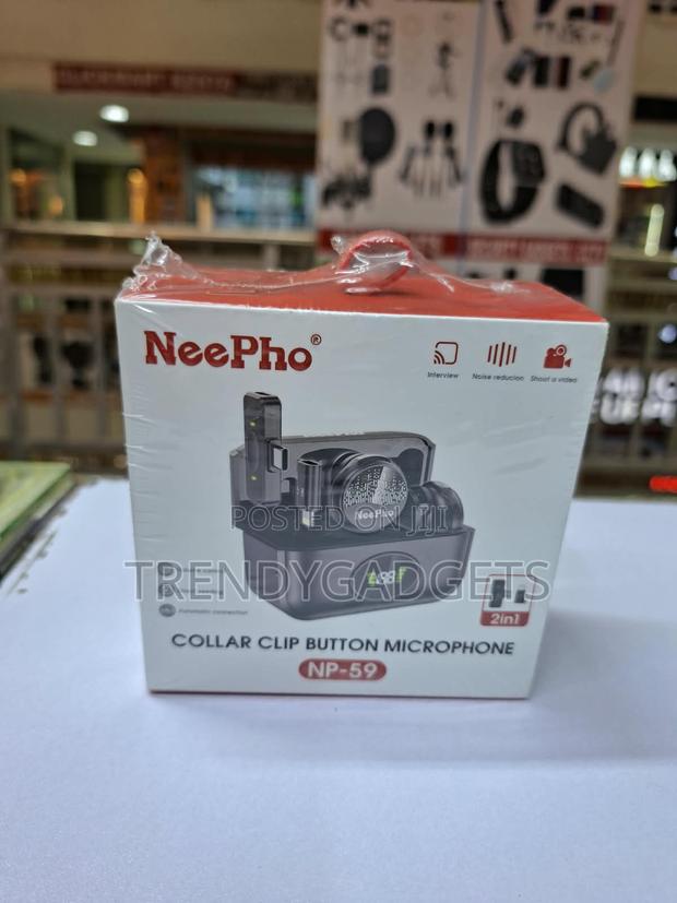 Neepho NP-59 Portable Wireless Microphone for Vlogging - main view