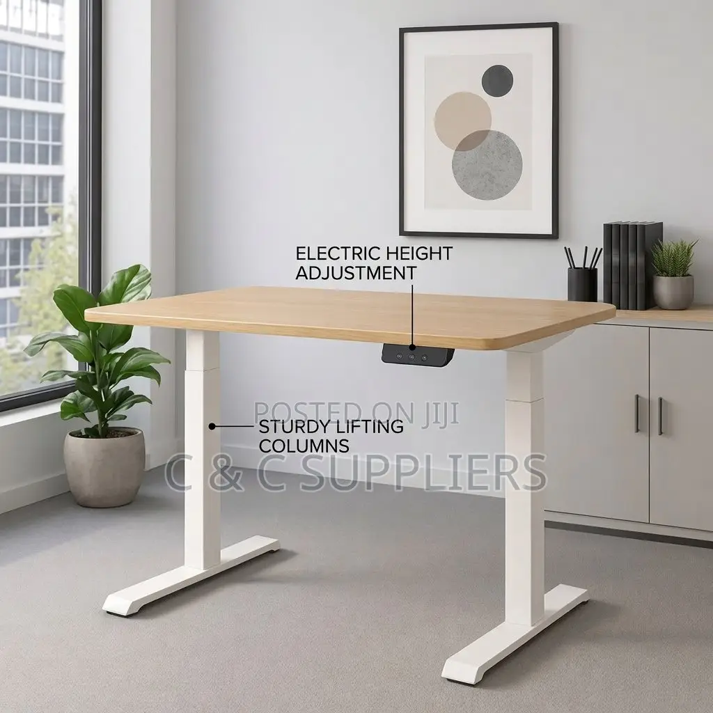 Modern Steel Adjustable Electric Table-1400mm