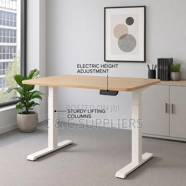 Modern Steel Adjustable Electric Table-1400mm - thumbnail 4