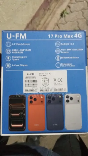 New Mobile Phone 64 GB Orange