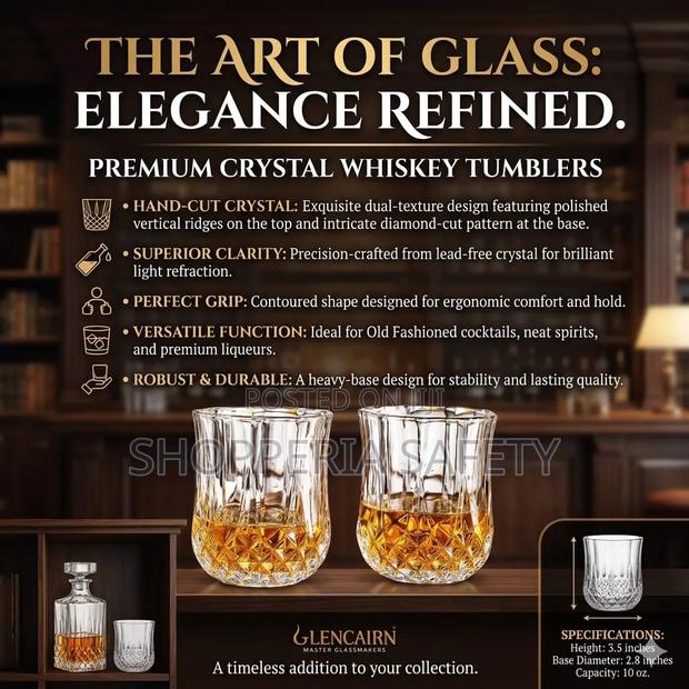 6pcs Whisky Glasses - main view