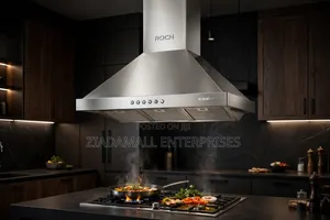 ROCH Cooker Hood 90CM - RBH-90-PIRA - High Suction - Turkey - New