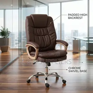 Brown Executive Leather CEO Chair.