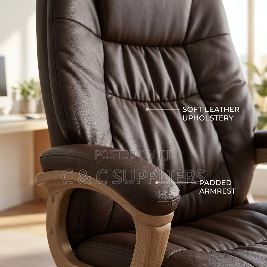 Brown Executive Leather CEO Chair.