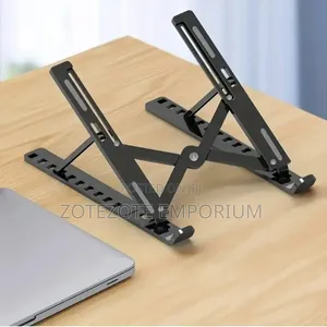 Adjustable PVC Laptop Stand