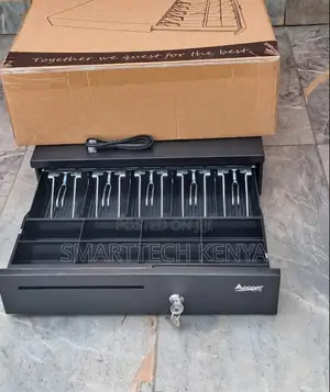 Automatic POS Key-Lock Cash Drawer With 5 Bill Slot