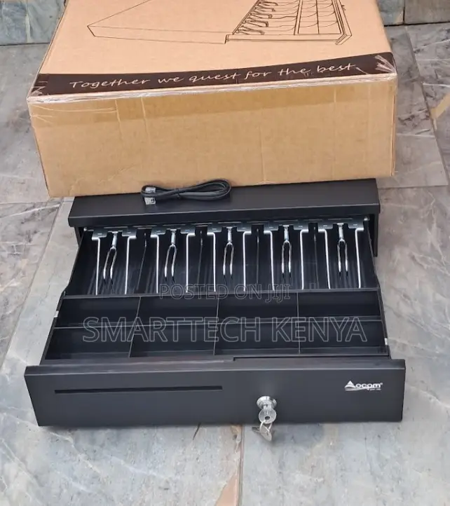 Automatic 5 Tray Cash Drawer for POS System Receipt Printer