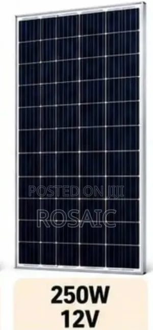 250 Watts 12Volts Solar Panel