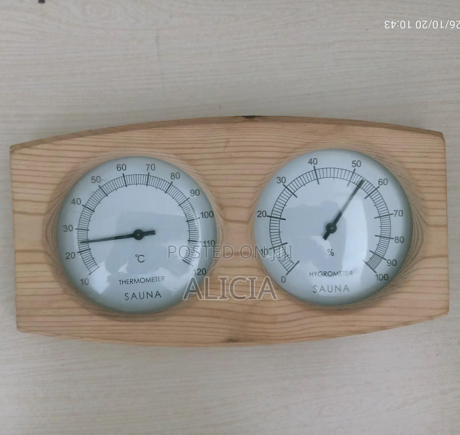 Sauna Thermohygrometer