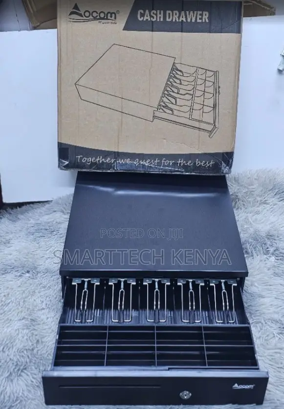 5-Slot Automatic Cash Drawer – Secure Durable