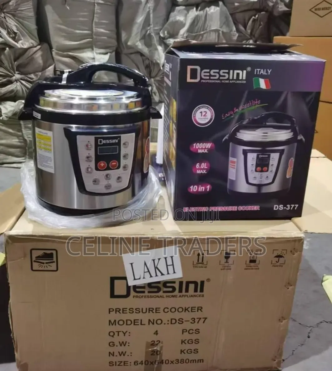 6 Litre Dessini Electric Pressure Cooker