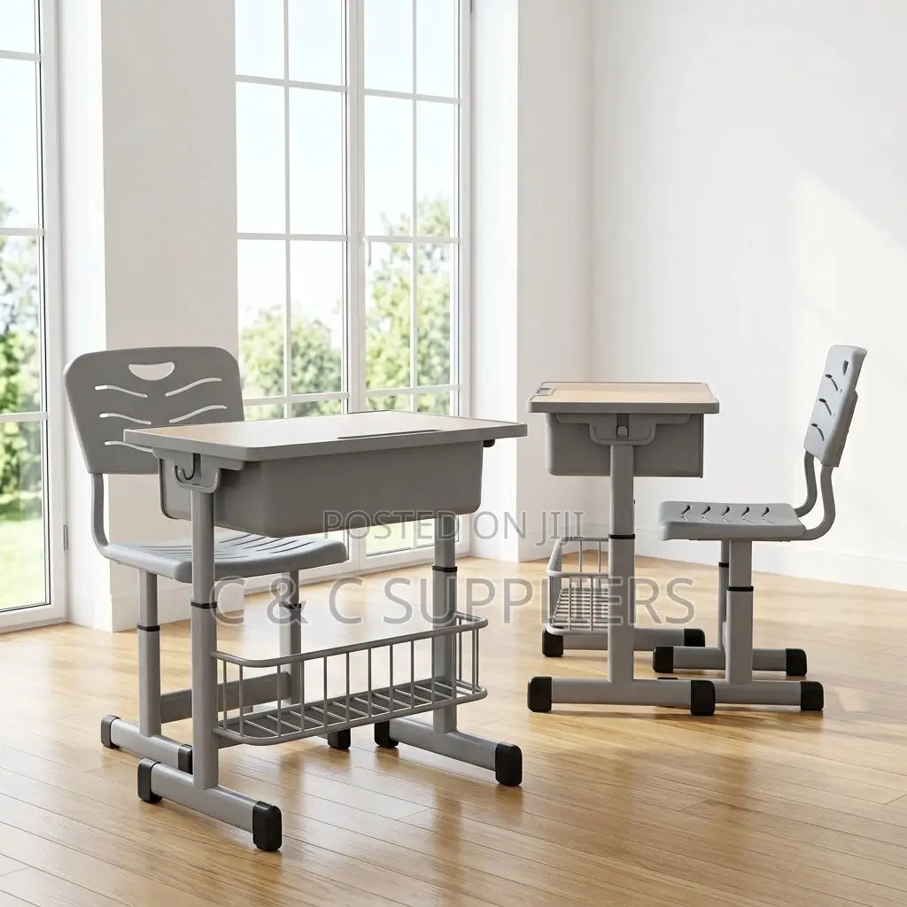 Adjustable Classroom Kid's Study Set