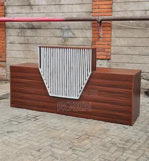 Reception Desk With Grills (1.4m)