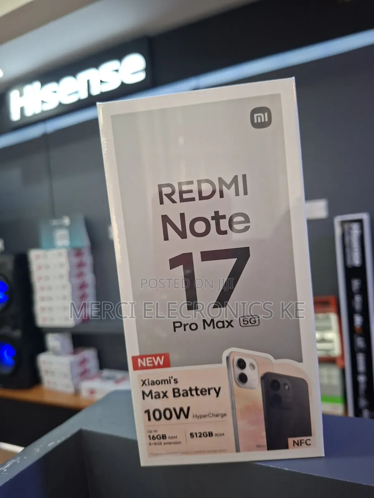 New Xiaomi Redmi Note 17 Pro Max 512 GB Red