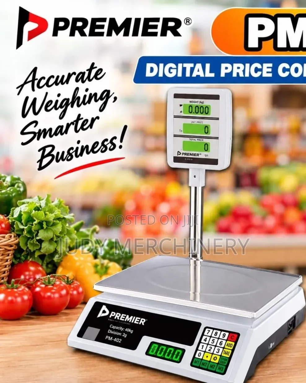 Butcheries Scale Digital Tall Display