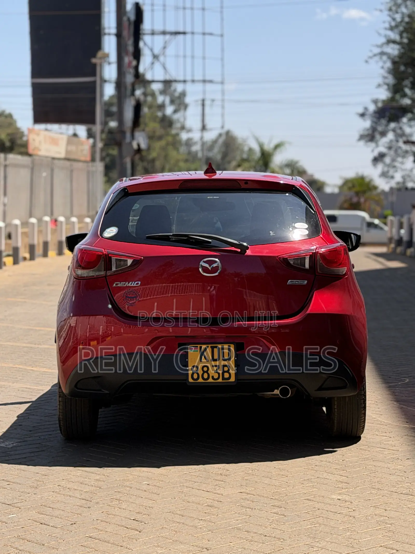 Mazda Demio 2018 Burgundy