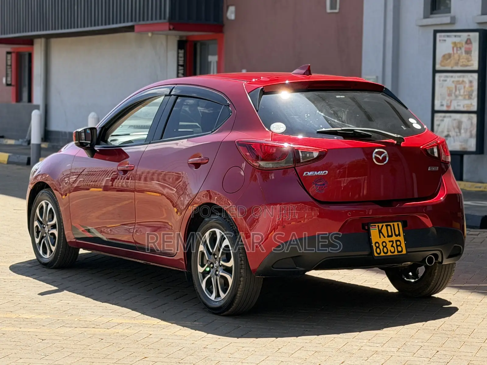 Mazda Demio 2018 Burgundy