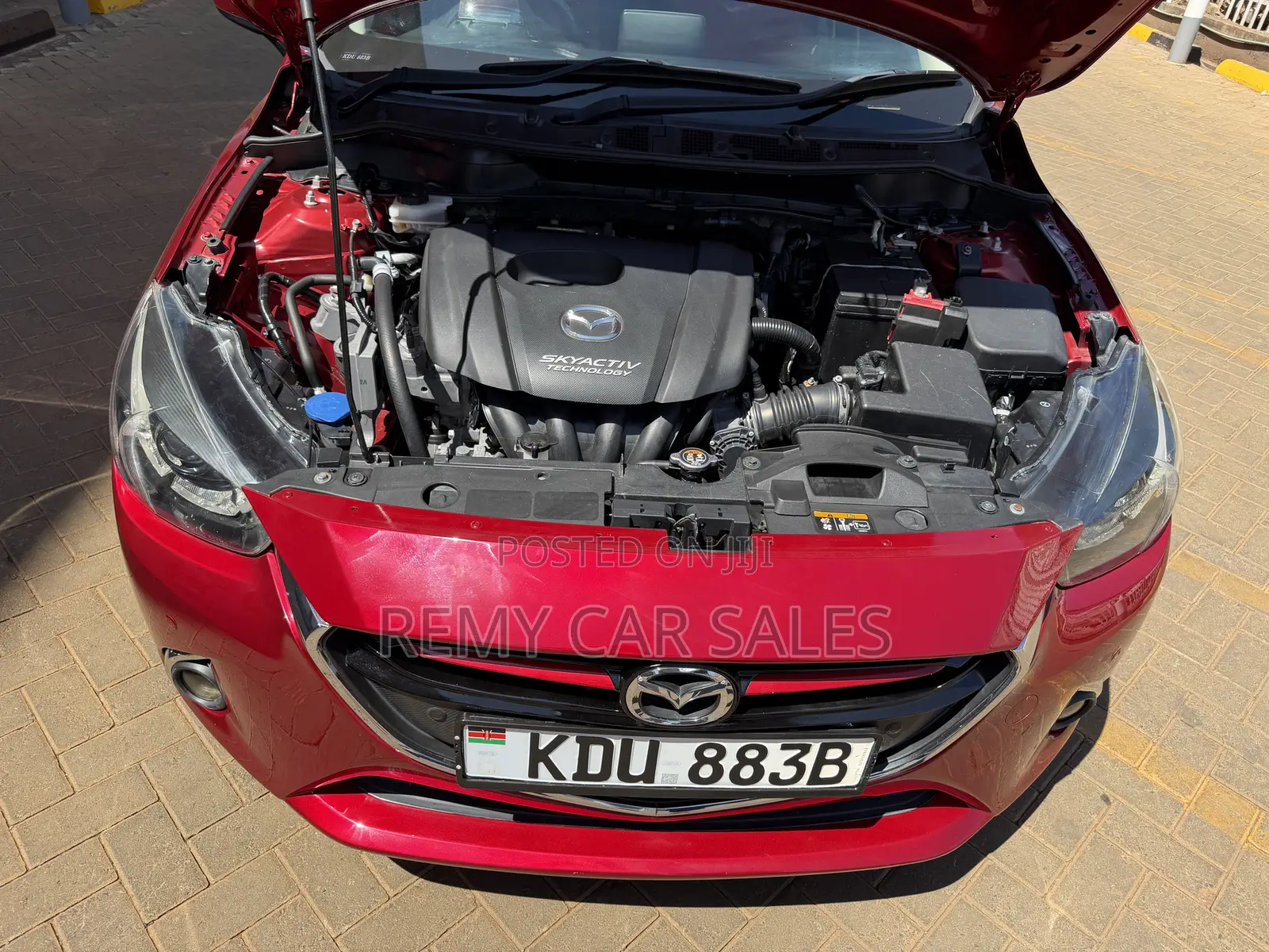 Mazda Demio 2018 Burgundy