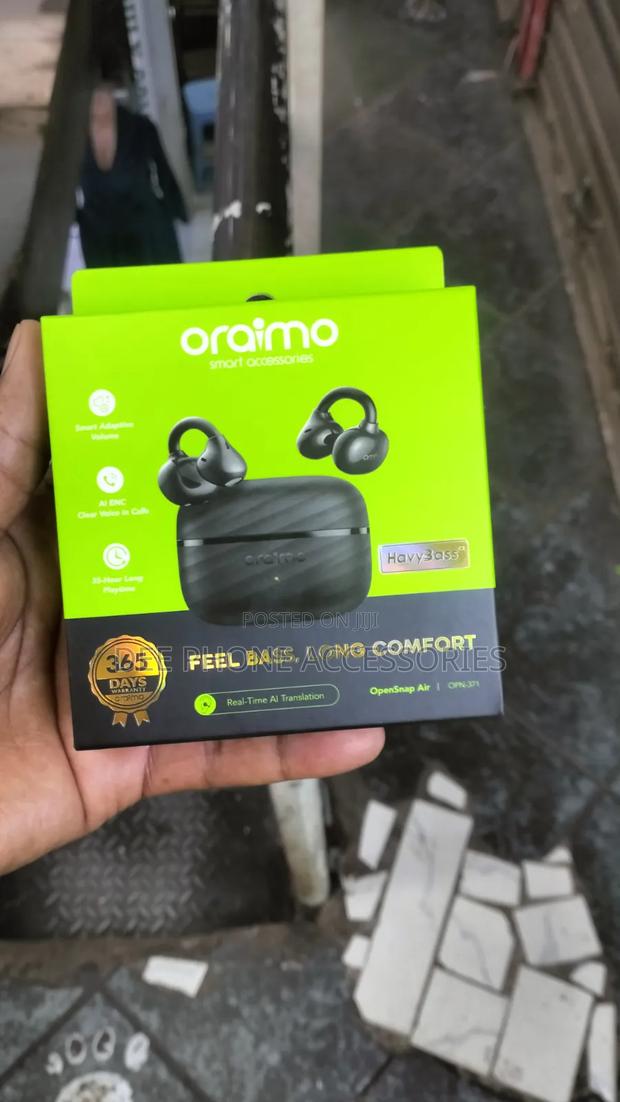 Oraimo Open Snap Air Bluetooth Clip on Earpods