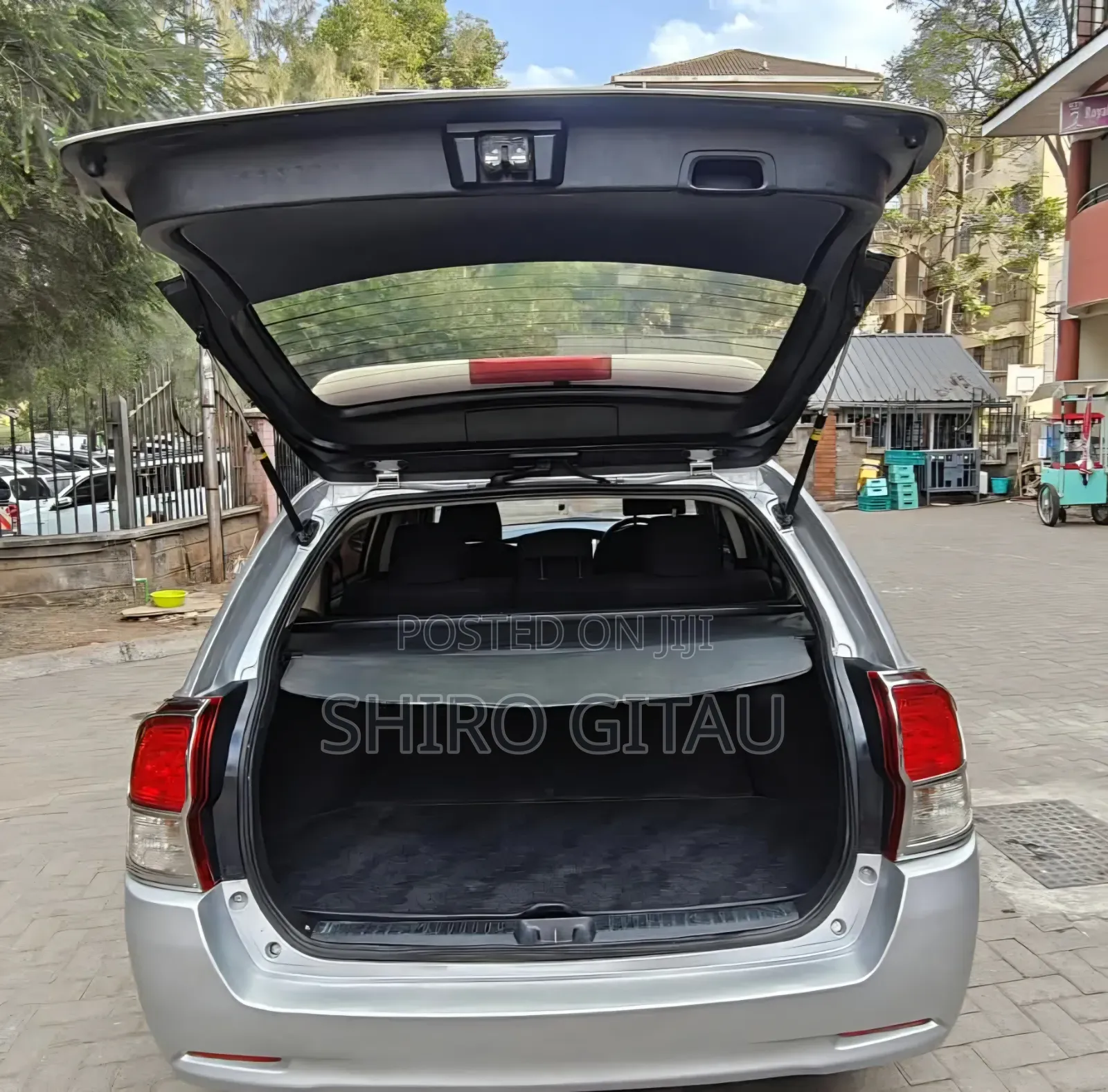 Toyota Corolla Fielder 2013 Silver