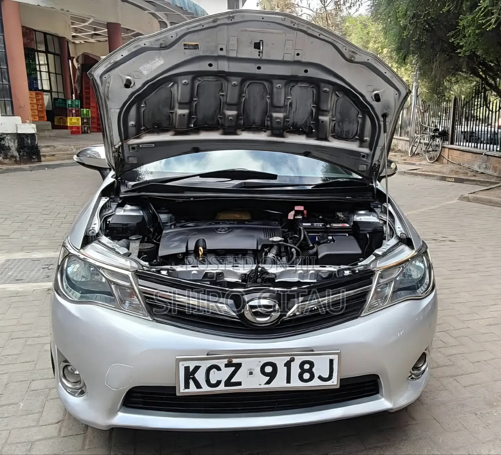 Toyota Corolla Fielder 2013 Silver