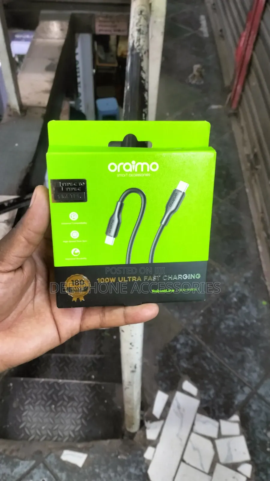 Oraimo USB C to USB C Super Fast Data Cable