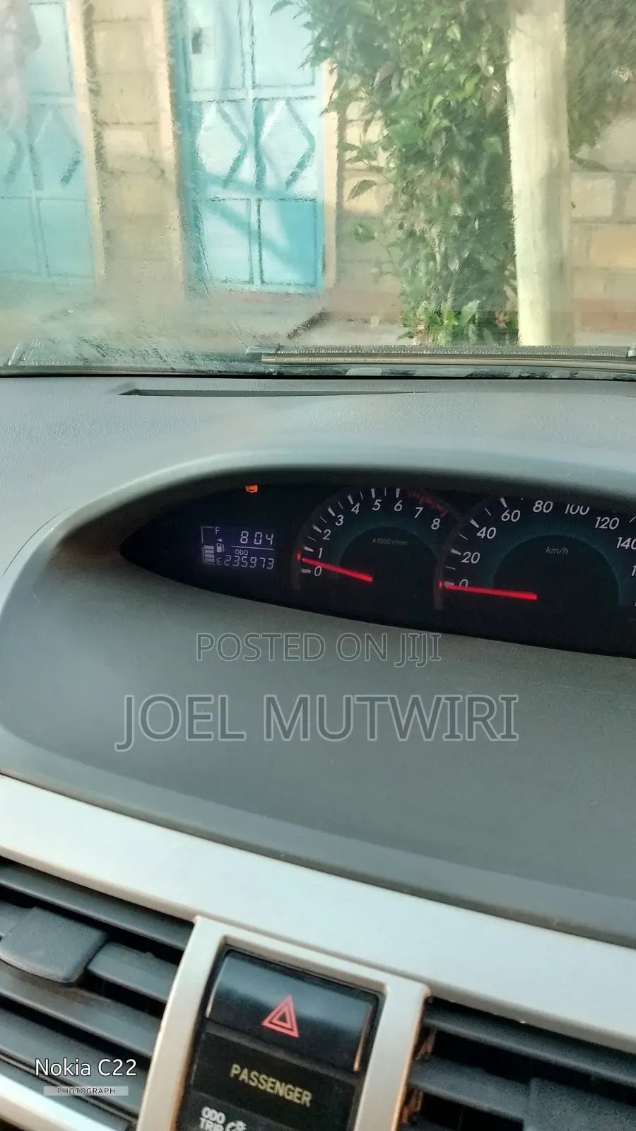 Toyota Belta 2010 Green