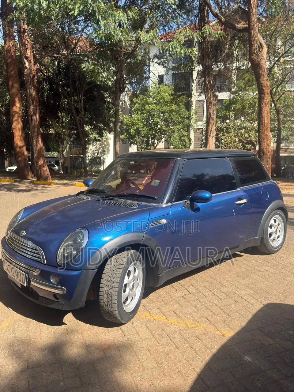 Mini Cooper S 2002 Blue