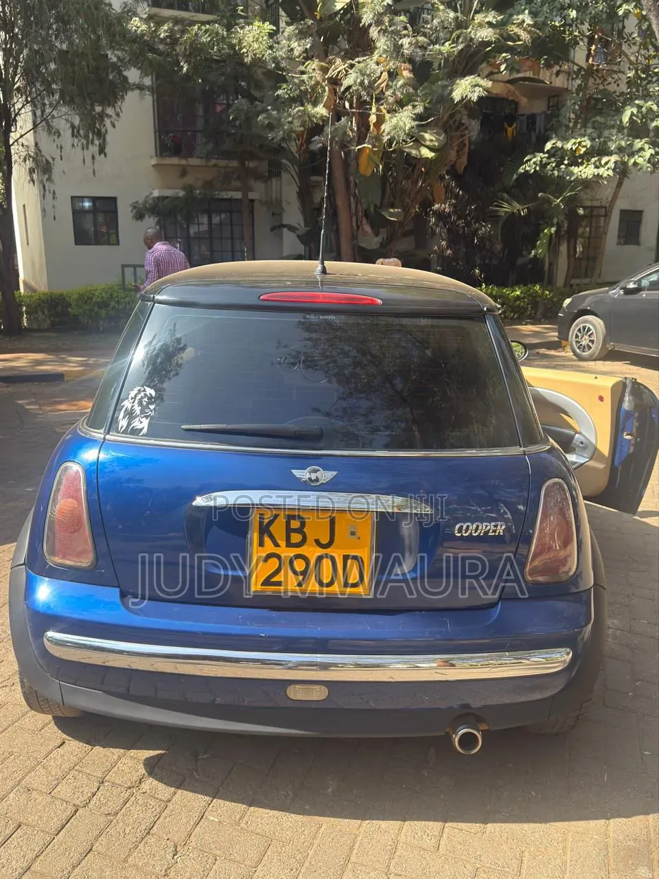 Mini Cooper S 2002 Blue