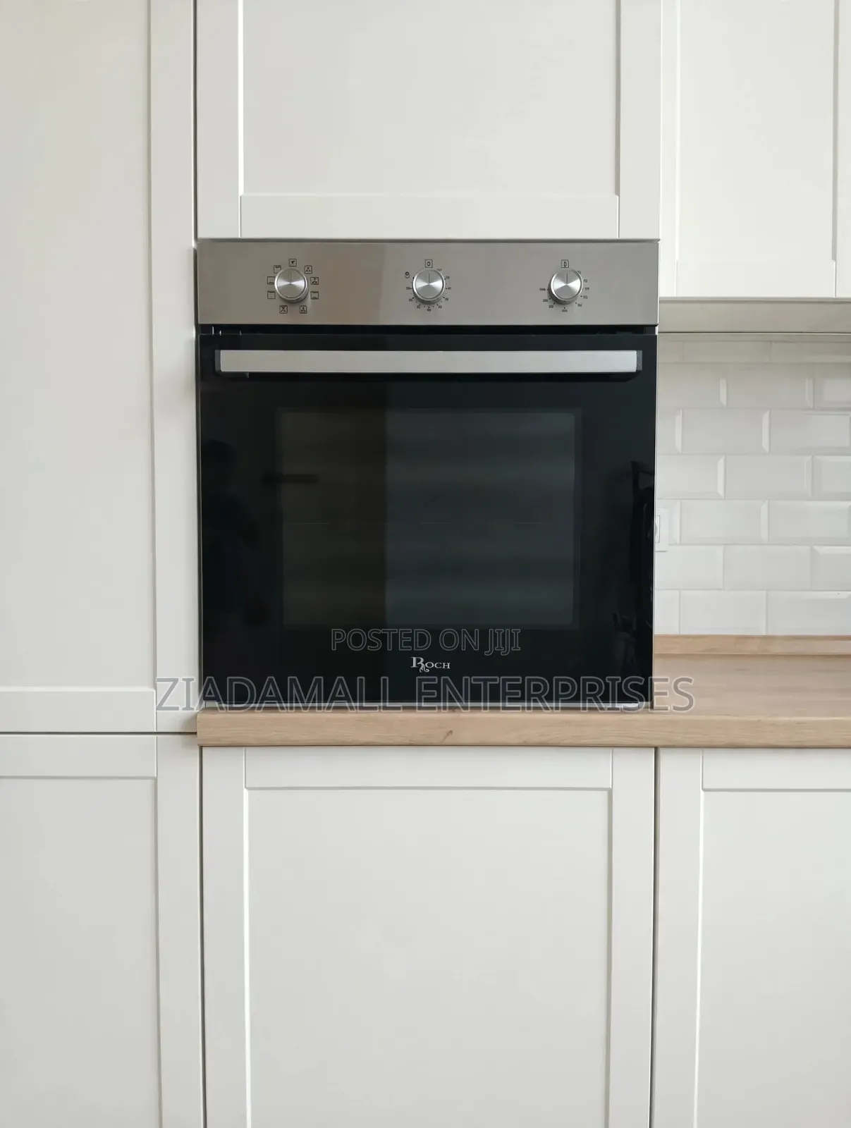 ROCH Built-in Oven 60CM - RBO-615 BL - 8 Functions - Turkey - New